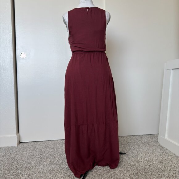 Bolongaro Trevor Oxblood Parachute Dress - Picture 10 of 11